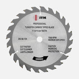7-1/4" x 24T Carbide Tipped Circular Saw Blade