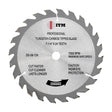 ITM 7-1/4" 24-tooth carbide tipped circular saw blade, part DS-58-724