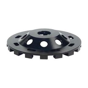 ITM 5 inch diamond grinding cup wheel, side view (family photo), part GCW-50T