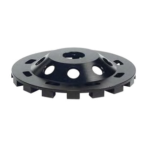ITM 7 inch diamond grinding cup wheel, side view (family photo), part GCW-70