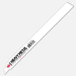 All-purpose metal-cutting reciprocating blades, bi-metal construction, heavy-metal rated