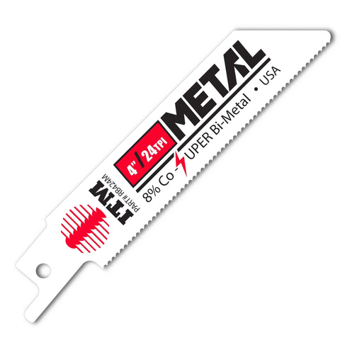 Recipientes metálicos de 4" (24 dientes) (paquete de 5)