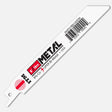 Durable metal-cutting recip saw blades 4–12 inch OAL, bi-metal with 8% cobalt teeth, USA made