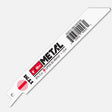 Durable metal-cutting recip saw blades 4–12 inch OAL, bi-metal with 8% cobalt teeth, USA made