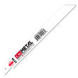 Durable metal-cutting recip saw blades 4–12 inch OAL, bi-metal with 8% cobalt teeth, USA made