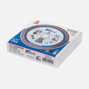 ITM V-Groove 4-1/2 inch diamond tile blades in a box of 10