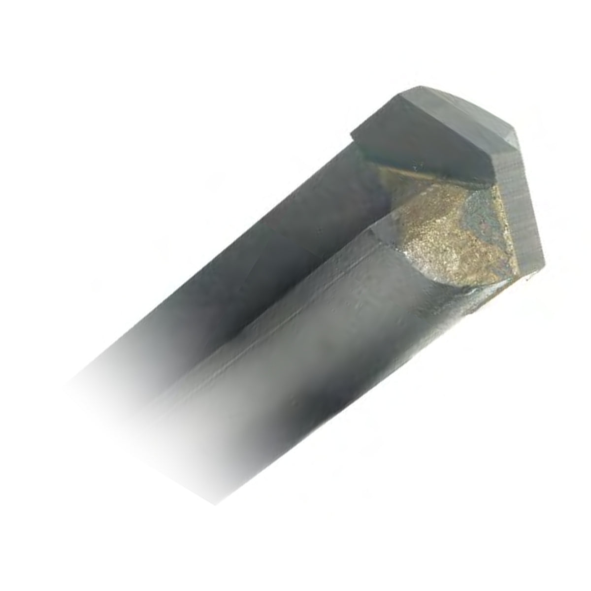 ITM right-hand hard steel drill bit carbide tip close-up