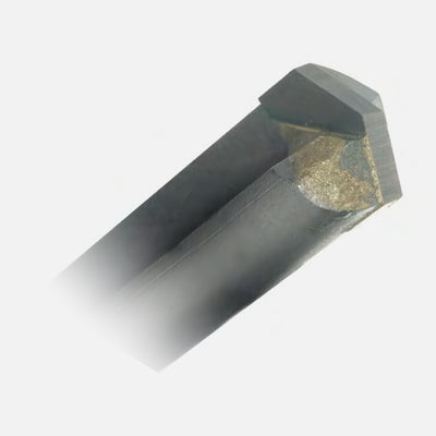 ITM right-hand hard steel drill bit carbide tip close-up, 1/8 inch, part RHB-18