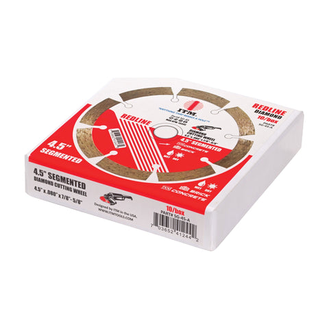 4" Segmented Diamond Cutting Wheel (10 Pack)