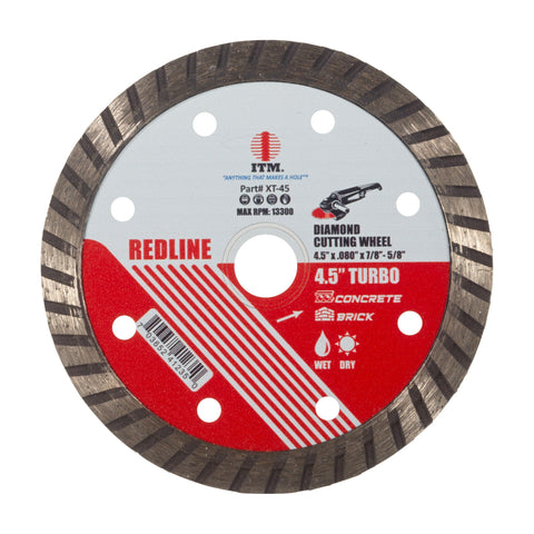 4" Turbo Diamond Cutting Wheel (10 Pack)