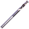 1/4-inch HSS pilot drill bit, flat or 3-step design, arbor-compatible, for precise drilling in steel, wood, plastics, mild stainless, copper, and sheet metal with power drills or drill presses