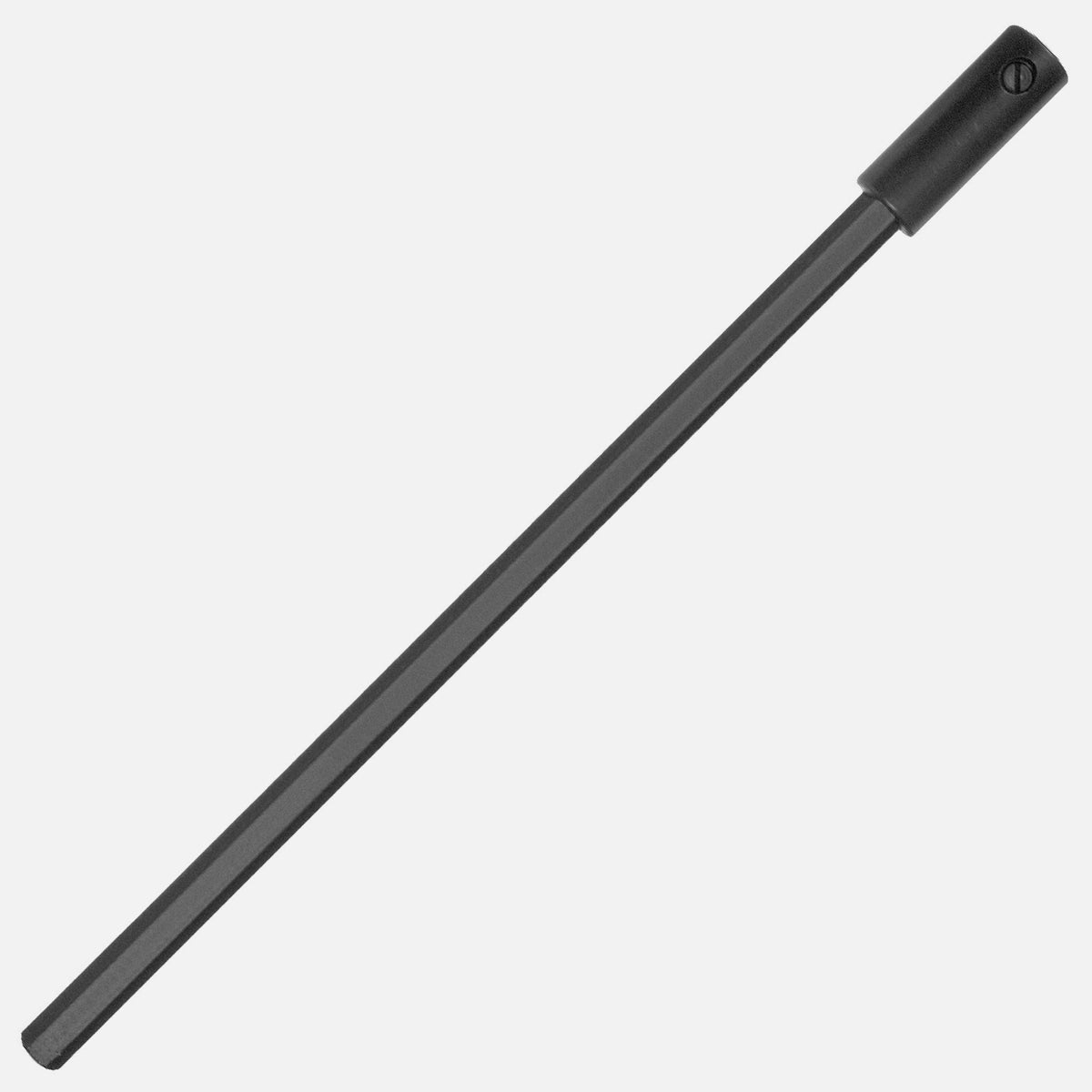 12-inch arbor extension, 3/8-inch hex shank compatible, for drill drivers and hole saw applications, high-strength and precision-machined.