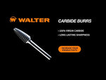 CARBIDE BURRS by WALTER
