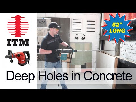 9/16" x 8" x 13" X-Cutter SDS-Max Drill video