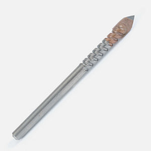 Razor cutter tungsten carbide glass drill, ideal for drilling glass, ceramic tile, mirrors, and plastic with minimal chipping and smooth edges