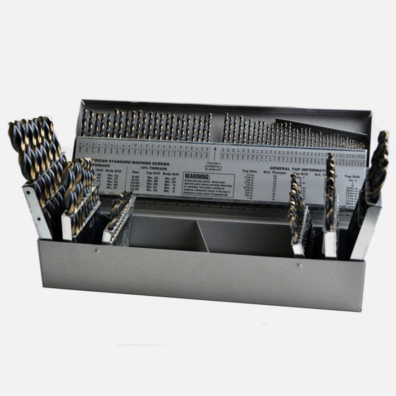 115 piezas (T123HD+), HSS, ThunderBit®+, 3 caras planas, fraccionadas