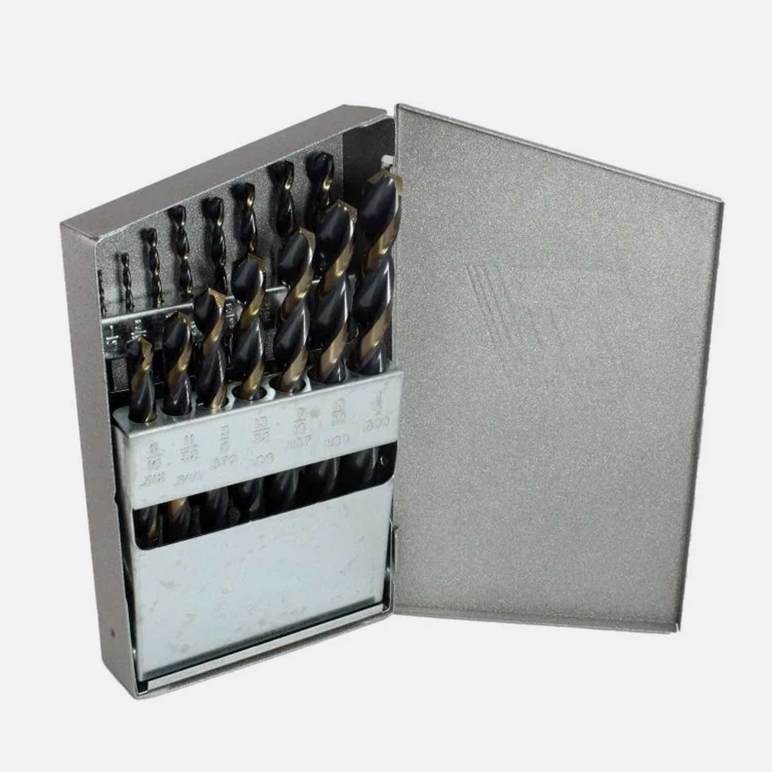 15 piezas (T18HD+), fraccionadas, HSS, ThunderBit®+, 3 caras planas