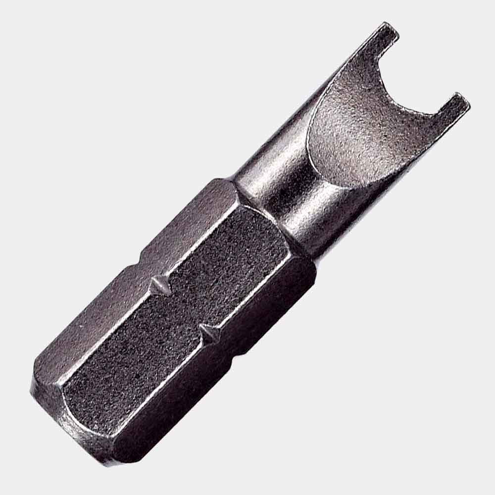 1/4-inch hex shank spanner insert bit, 1-inch long, for precision screw driving and drilling tasks