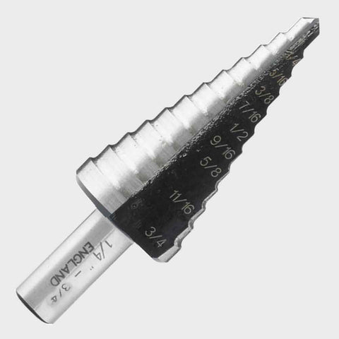 10 Step Drill (3/16" to 3/4")