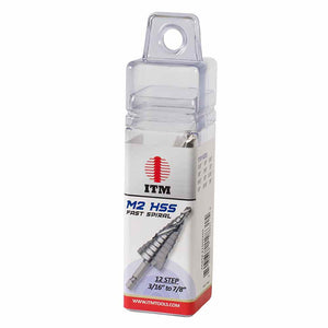 M2 10 Step Drill (3/16" to 3/4")