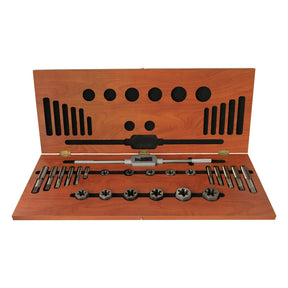 Triumph 23-Piece Tap & Hex Die Set, UNC & UNF, 9/16 inch - 1 inch, part 2000H25