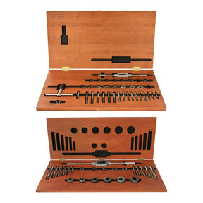 Triumph 58-Piece Tap & Hex Die Set, UNC & UNF, #4 - 1 inch, part 2000H63