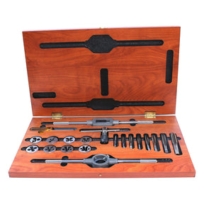 Triumph 20-Piece Tap & Round Adjustable Die Set, UNF, 1/4 inch - 3/4 inch, part 2000RF20