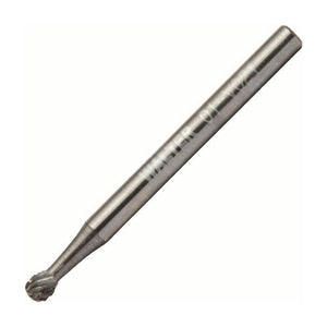 Walter 1/8 inch ball carbide burr, double cut, part 01V021