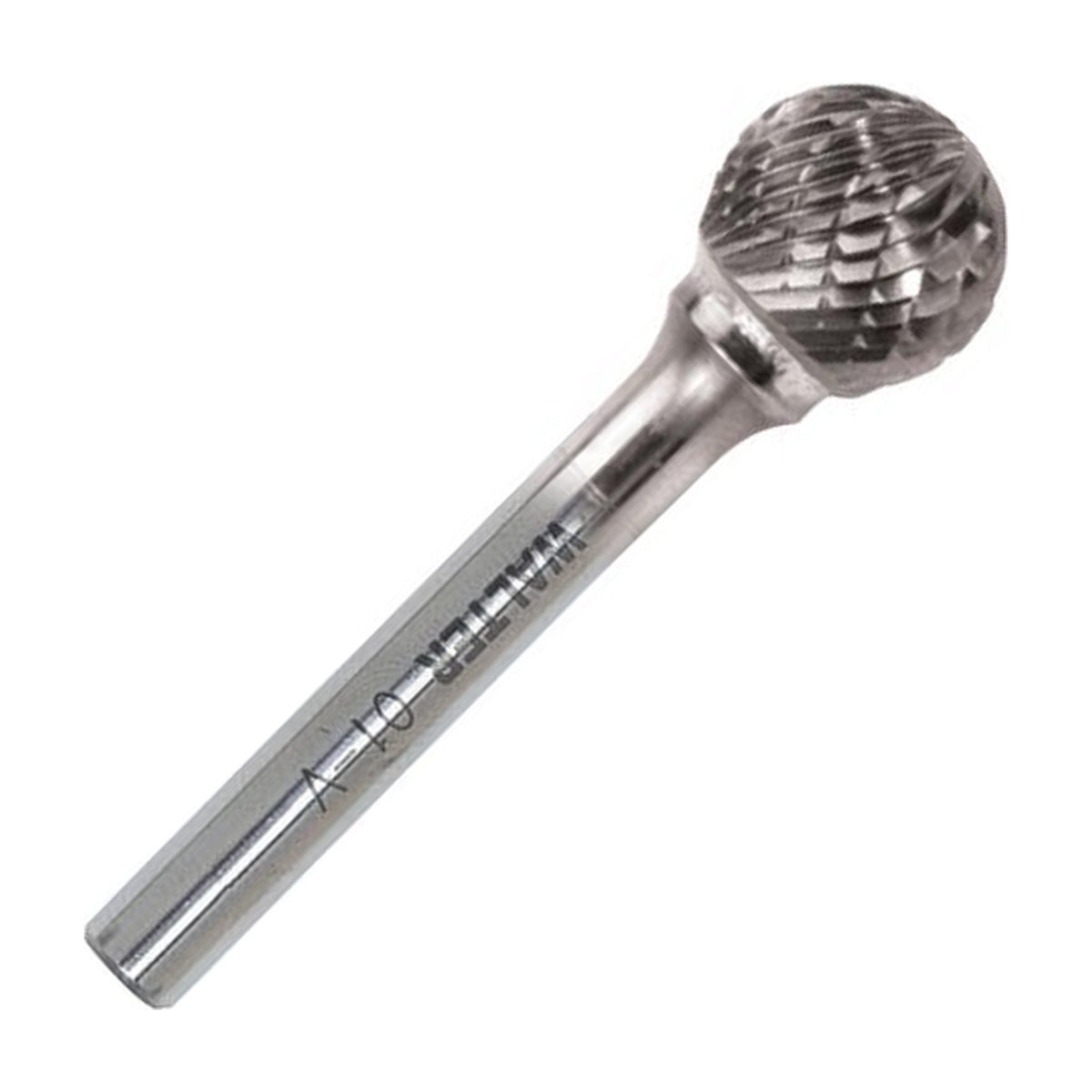 Walter 1/2 inch ball carbide burr, double cut, part 01V026