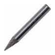 Walter 1/4 inch conical carbide burr, double cut, part 01V047