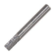 Walter 1/2 inch cylindrical, end cut carbide burr, double cut, part 01V059