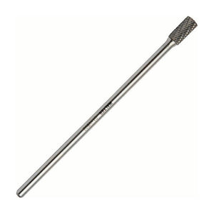 Walter 3/8 inch cylindrical carbide burr, double cut, part 01V602