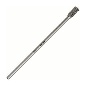 Walter 3/8 inch cylindrical ball nose carbide burr, double cut (shown: similar 01V602)