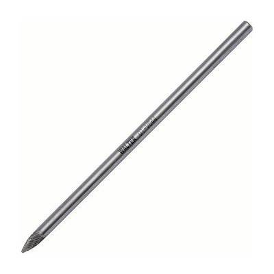 Walter 1/4 inch pointed tree carbide burr, double cut, part 01V644