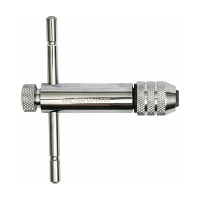 Walter #2-T T-Handle Tap Wrench with 3-Position Ratchet, 1/4 inch to 1/2 inch Capacity, part 02W200