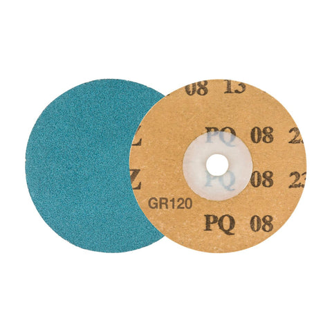 3" x 1/4" TWIST TOPCUT Quick-Change Sanding Disc, 120 Grit