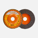 4-1/2" x 5/8"-11 ALLSTEEL TURBO Flap Disc, 60 Grit, Type 27S