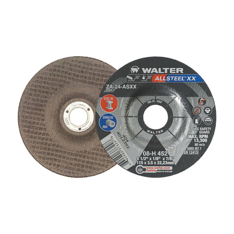 4-1/2" x 1/8" x 7/8" HP XX Grinding Wheel, Type 27