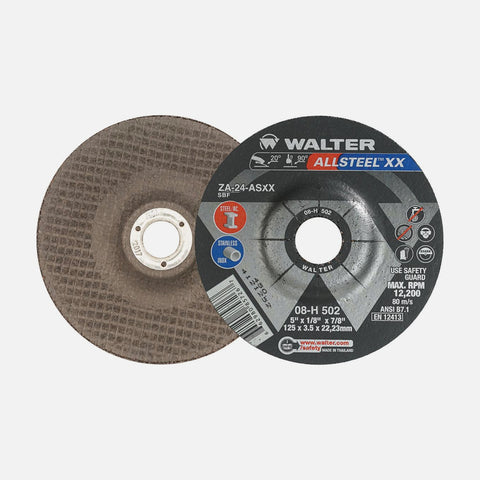 5" x 1/8" x 7/8" HP XX Grinding Wheel, Type 27