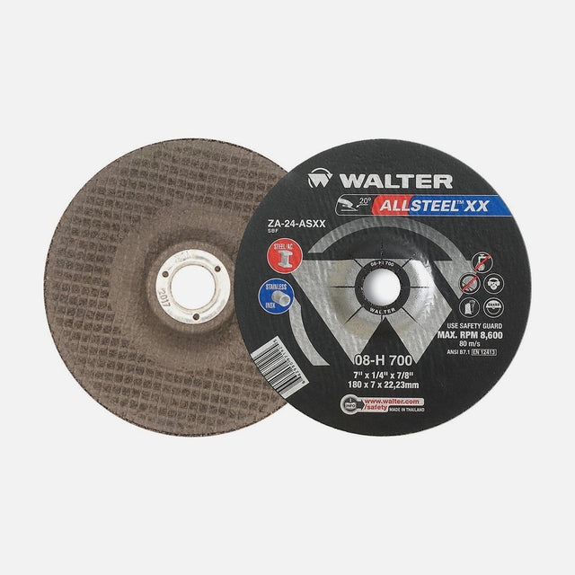 Walter HP XX 7 inch grinding wheel, part 08H700