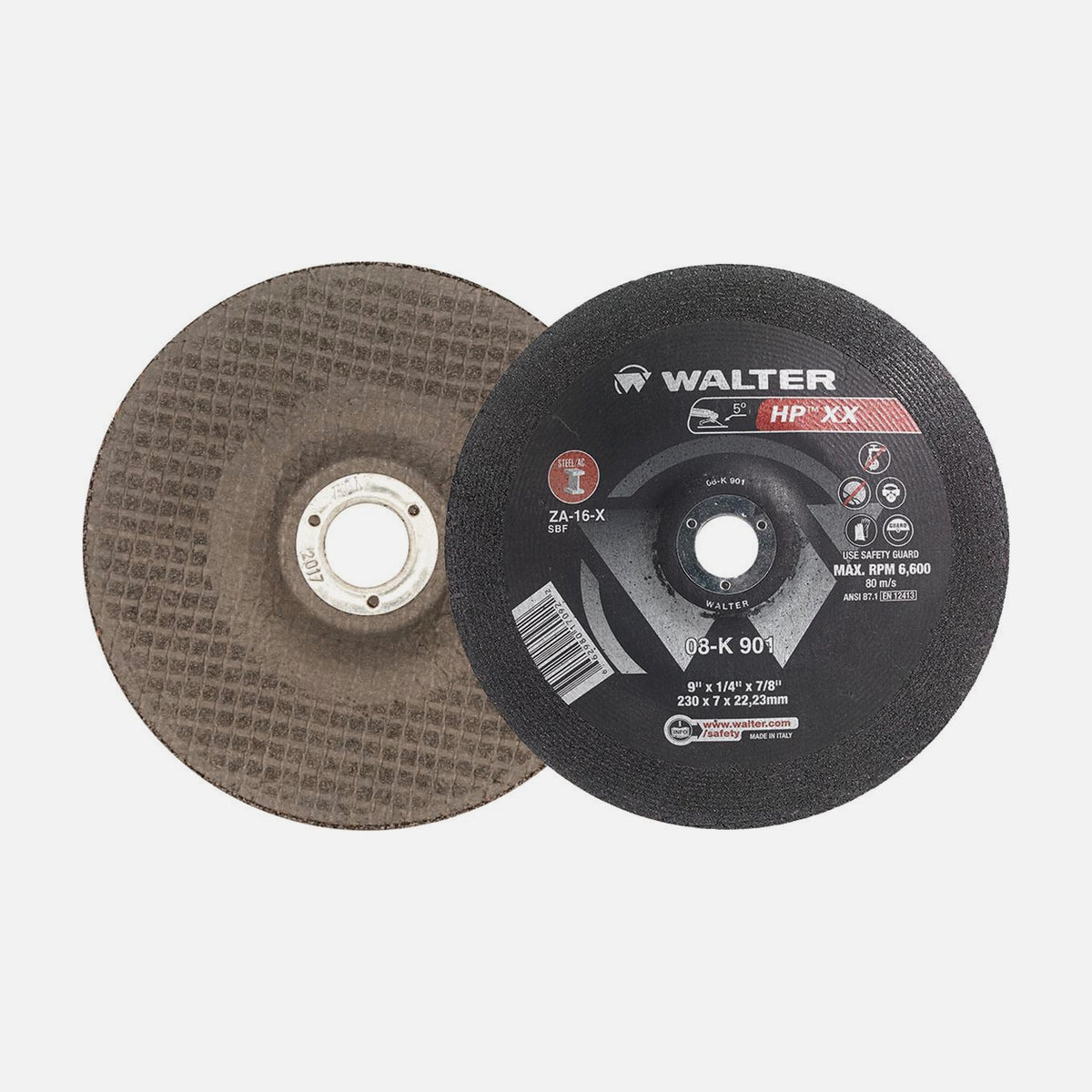 Walter HP XX 9 inch grinding wheel, part 08K901