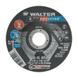 Walter 4-1/2 inch x 1/8 inch x 7/8 inch PIPEFITTER Grinding Wheel, Type 27, part 08N452