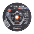 Walter 6 inch x 3/32 inch x 5/8 inch-11 PIPEFITTER Grinding Wheel, Type 27S Spin-On, part 08N633