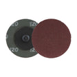 Walter 2" x 1/4" SPINLOCK Aluminum Oxide Resin Fibre Disc, 120 Grit
