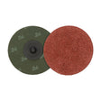 Walter 3" x 1/4" SPINLOCK Aluminum Oxide Resin Fibre Disc, 24 Grit