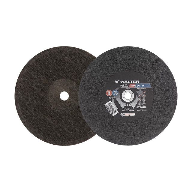 Walter 14 inch x 1/8 inch x 1 inch RIPCUT II Cut-Off Wheel, part 10A143