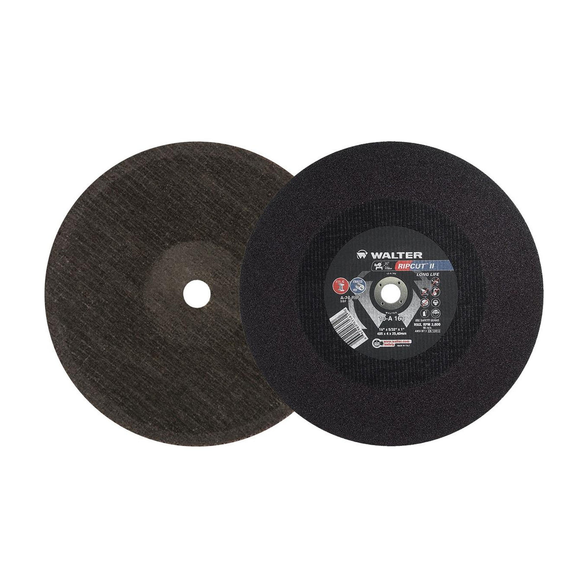 Walter 16 inch x 5/32 inch x 1 inch RIPCUT II Cut-Off Wheel, part 10A163