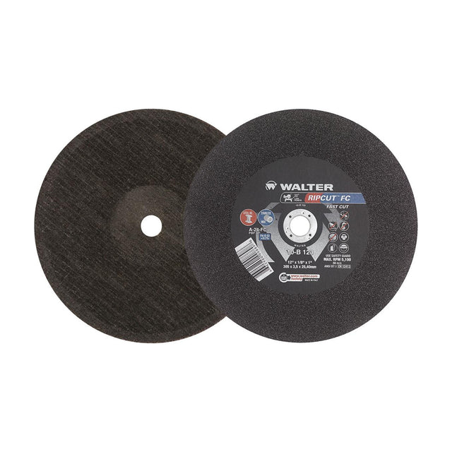 Walter 12 inch x 1/8 inch x 1 inch RIPCUT Cut-Off Wheel, part 10B123