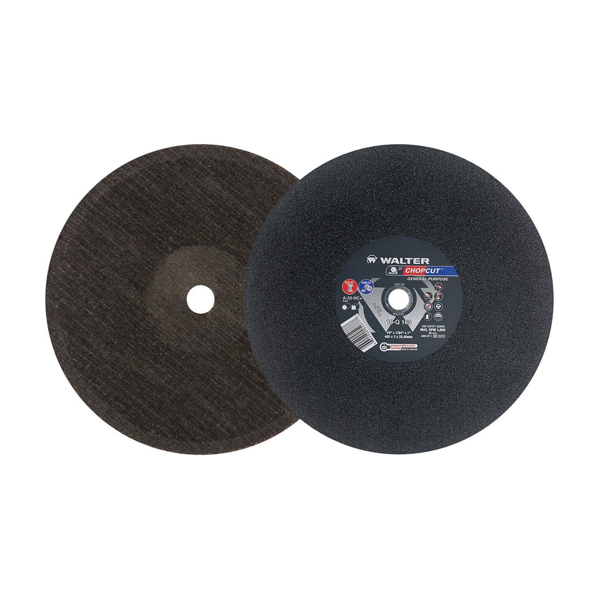 Walter 16 inch x 7/64 inch x 1 inch CHOPCUT Chop Saw Wheel, part 10Q163