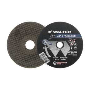 Walter 7 inch x 1/16 inch x 7/8 inch ZIP STAINLESS Cut-Off Wheel, Type 1, part 11F072